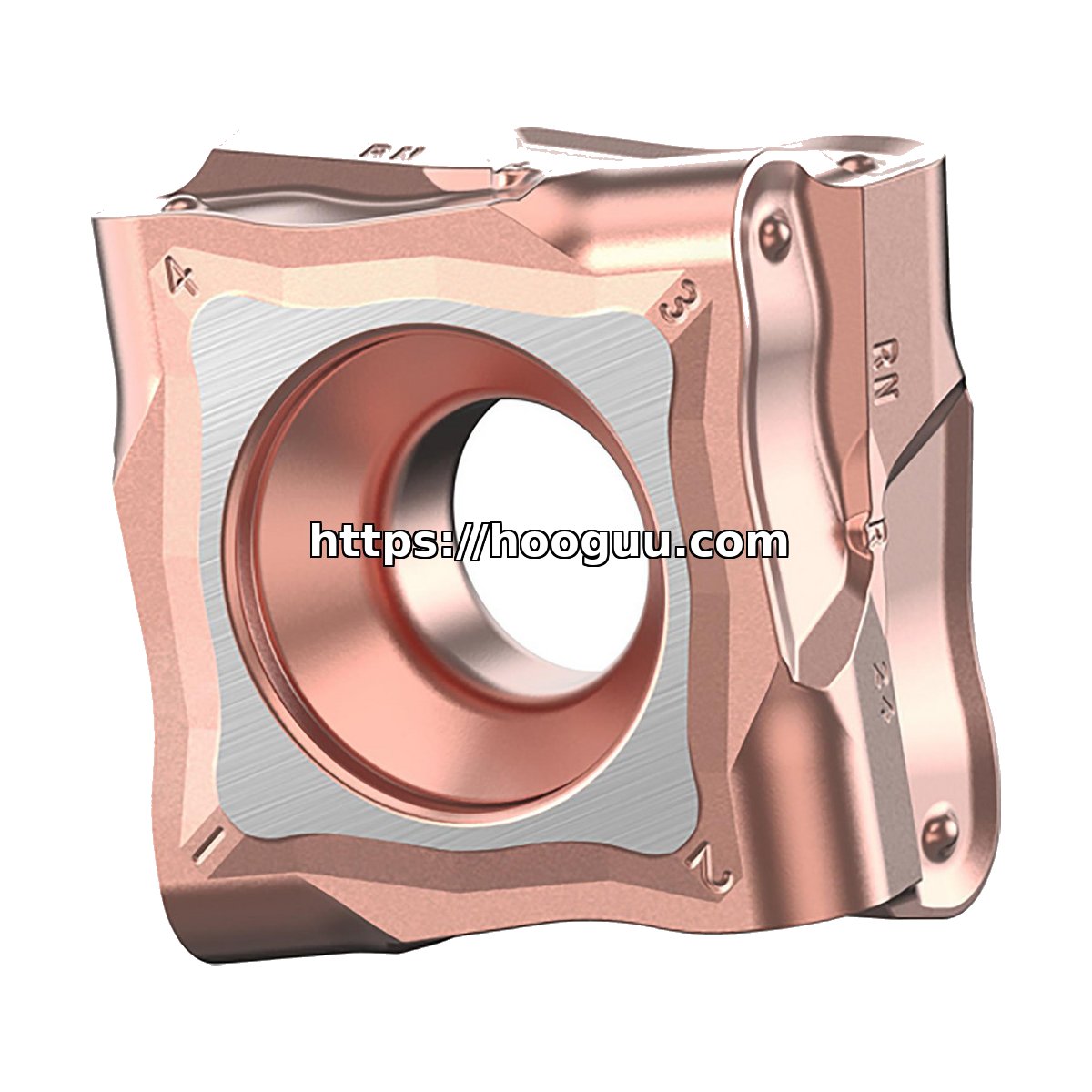 Original Kennametal CNUX6674RRN Carbide Turning Insert - Diamond 80° KCP25B CNUX6674RRN KCP25B
