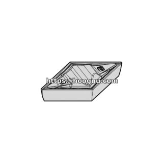 Original Kennametal DPGR431FP Carbide Turning Insert - Diamond 55° | Steel, Stainless Steel KCU10 DPGR431FP KCU10