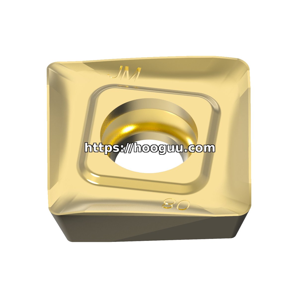 Original Mitsubishi SOMT12T308PEER-JM MP7140 Carbide Milling Insert - Square | Steel