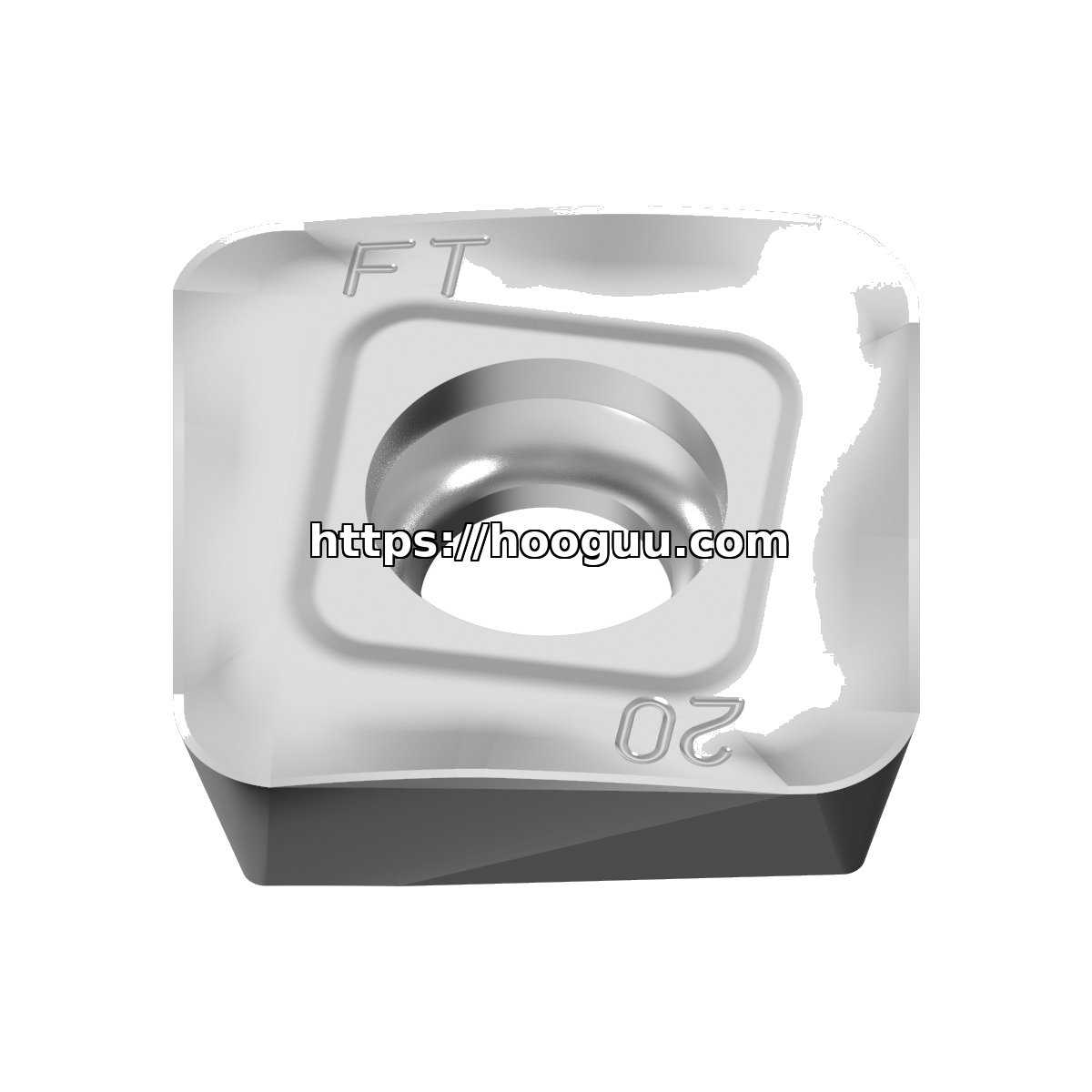 Original Mitsubishi SOMT12T320PEER-FT MP9130 Carbide Milling Insert - Square | Steel, Titanium