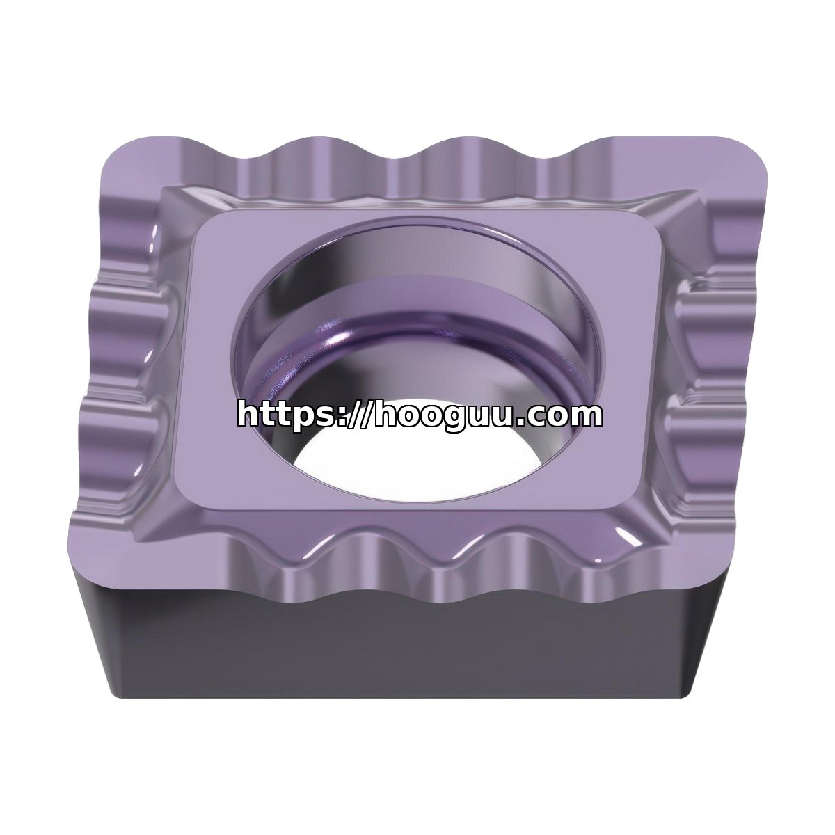 Original Mitsubishi JPMX190412-WH VP20RT Carbide Milling Insert | Stainless Steel, Ti Alloys