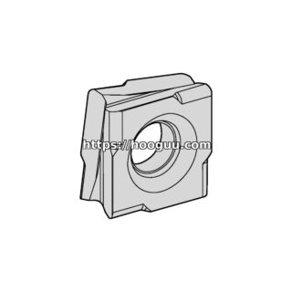 Original Kennametal C8FIX150605RRN Carbide Turning Insert - Diamond 80° | Titanium, Non-ferrous KCU10B C8FIX150605RRN KCU10B