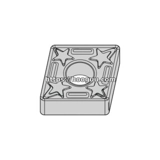Original Kennametal CNMG4305LF Carbide Turning Insert - Diamond 80° | Cast Iron, Heat-resistant KCP25B CNMG4305LF KCP25B