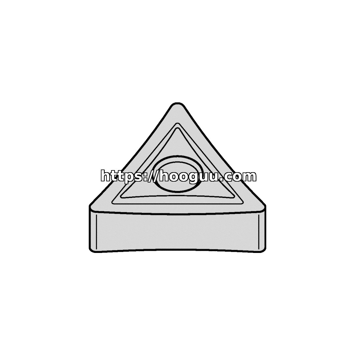 Original Kennametal TNGP332 Carbide Turning Insert - Triangle KCU10B TNGP332 KCU10B
