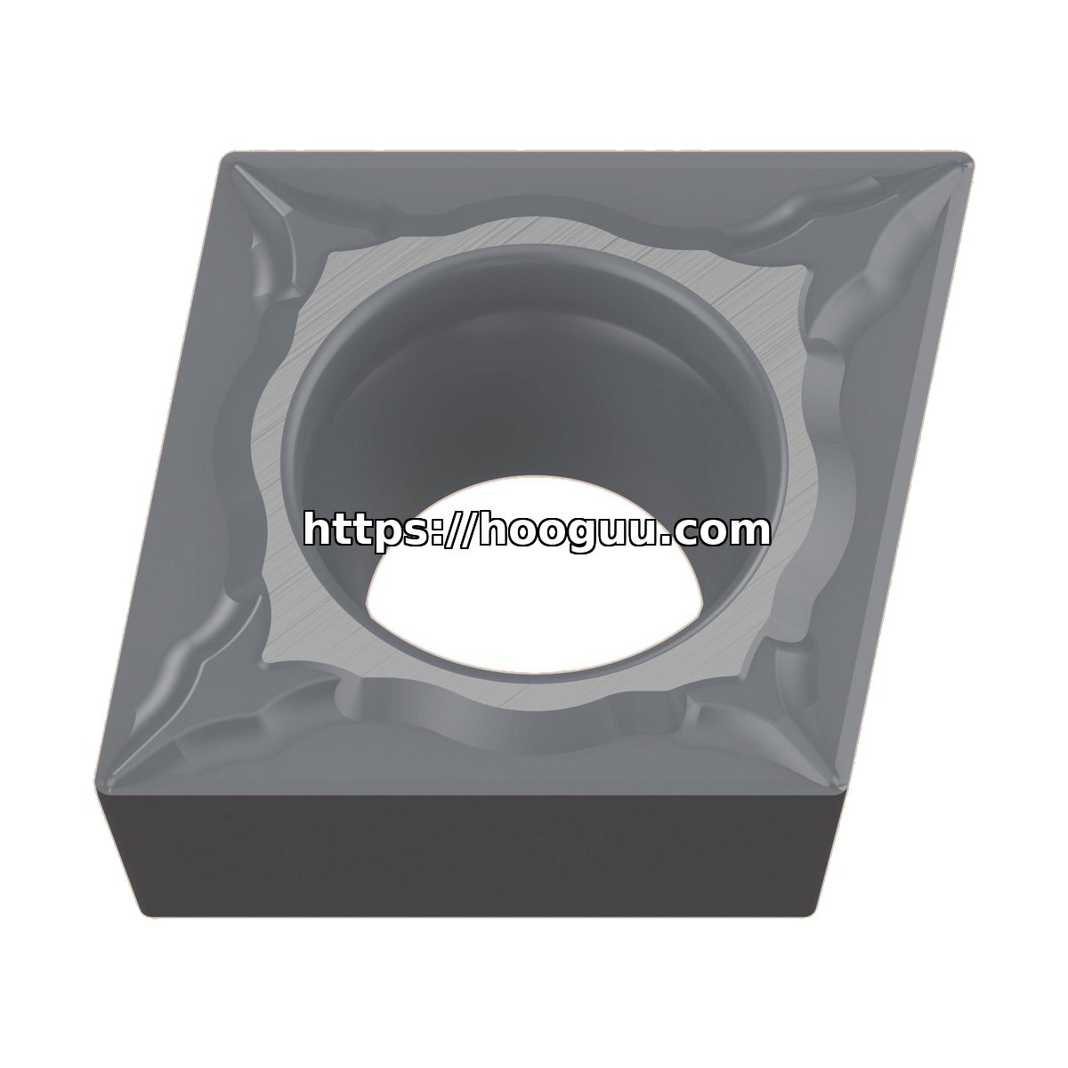 Original Mitsubishi CCMT21.51FV NX3035 Carbide Turning Insert - Diamond 80° | Steel