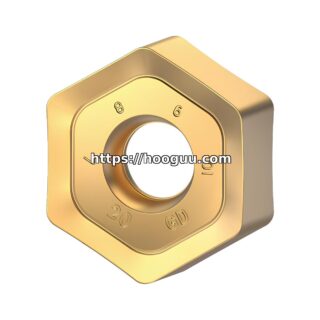 Original Kennametal HNPJ75ANSNHD Carbide Milling Insert - Hexagonal HNPJ1307ANSNHD KCSM40