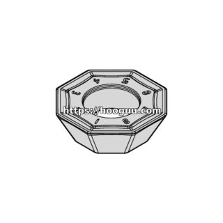 Original Kennametal OFPT53AFSN4HB Carbide Milling Insert - Octagonal | Steel & More OFPT06L5AFSNHB KCSM40