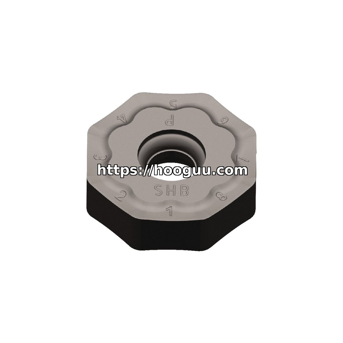 Original Kennametal ONPX080620SNHB Carbide Milling Insert - Octagonal | Cast Iron, Non-ferrous KCK15 ONPX080620SNHB KCK15