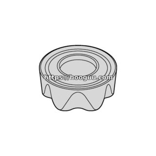 Original Kennametal RCGT250900SHF Carbide Milling Insert - Round KCSM40 RCGT250900SHF KCSM40