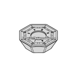 Original Kennametal OFKT64AFEN6LB Carbide Milling Insert - Octagonal | Steel, Stainless Steel OFKT07L6AFENLB KCSM40