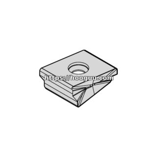 Original Kennametal LNPU763PNSRHD Carbide Milling Insert - Rectangle | Steel, Stainless Steel LNPU221012PNSRHD KCPM40