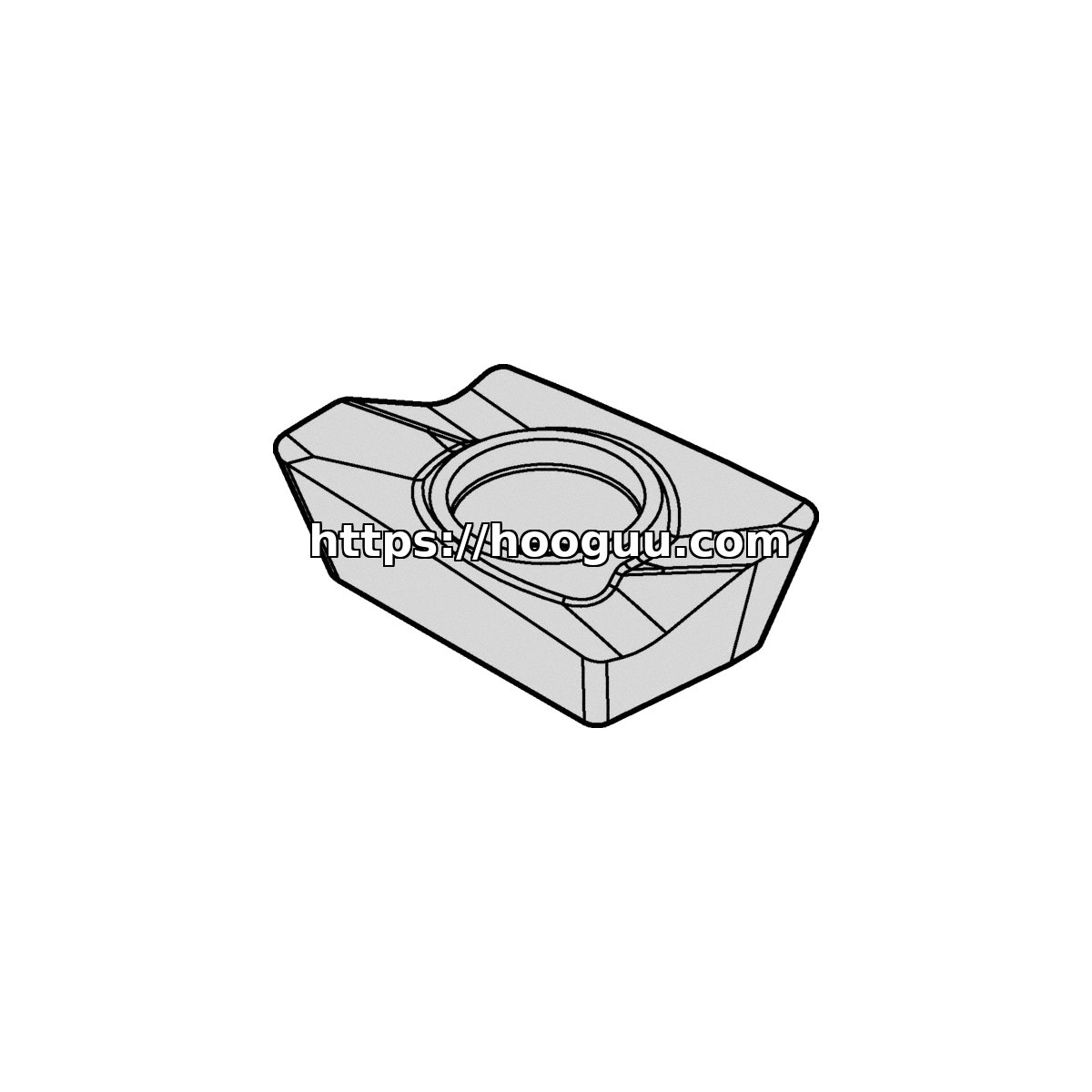 Original Kennametal ADCT2328PDER5LD Carbide Milling Insert - Parallelogram 85° | Steel & More ADCT1545PDERLD KCSM40