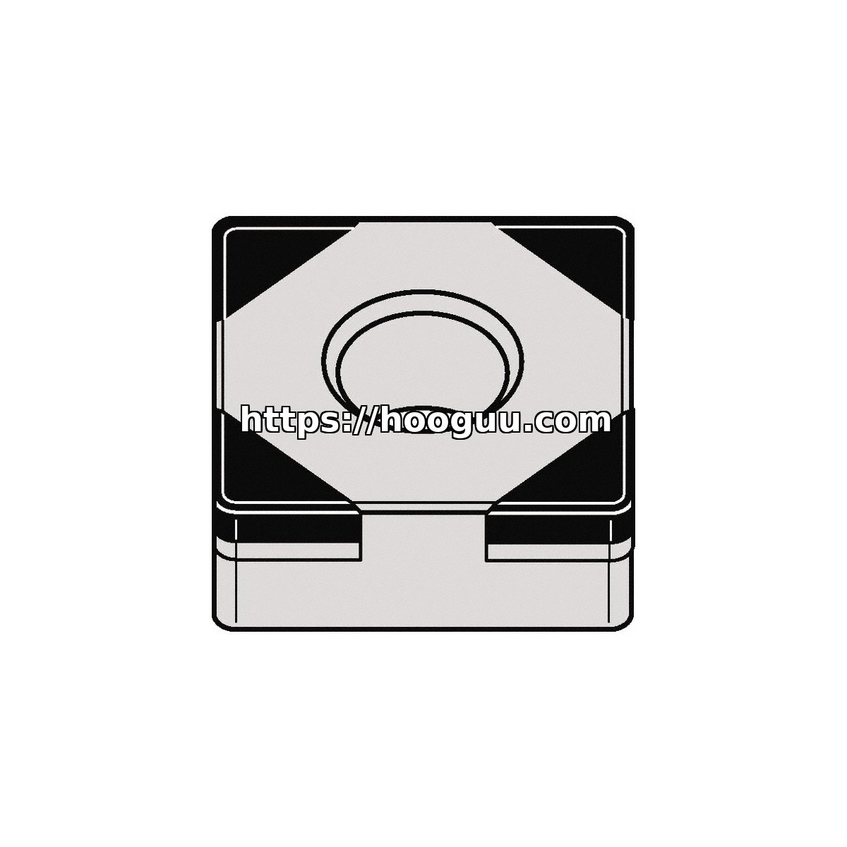 Original Kennametal SNGA433S0525MT H10 Carbide Turning Insert - Square | Non-Ferrous, Composites KBH10 SNGA433S0525MT KBH10