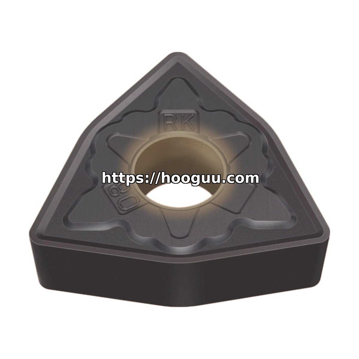 Original Mitsubishi WNMG432RK MC5125 Carbide Turning Insert - Trigon 80°