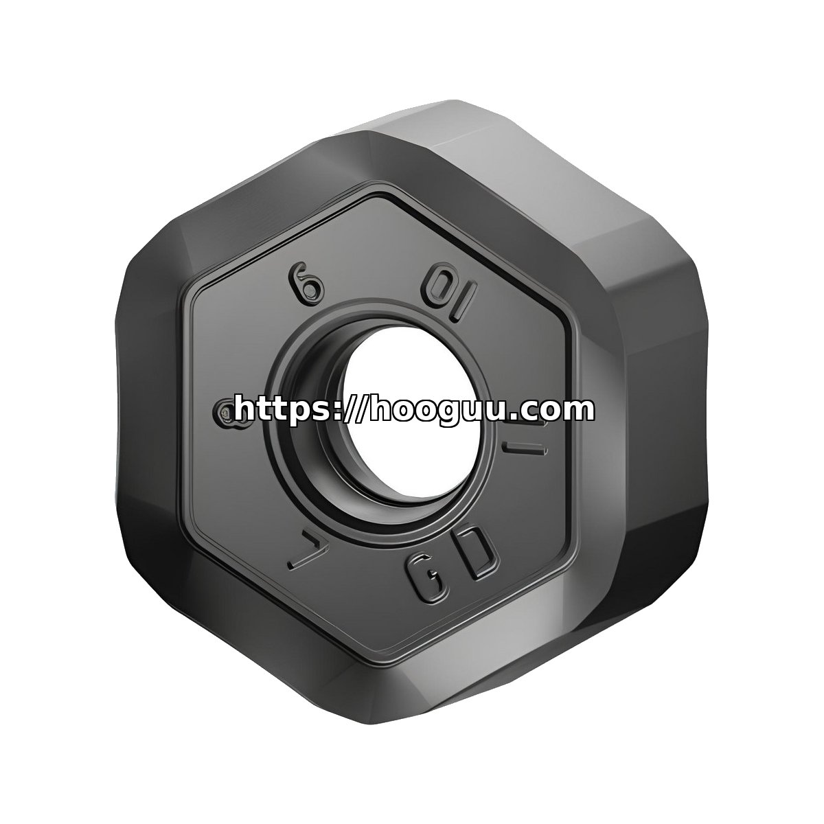 Original Kennametal HNGJ535ANSNGD Carbide Milling Insert - Hexagonal HNGJ0905ANSNGD KCPM40