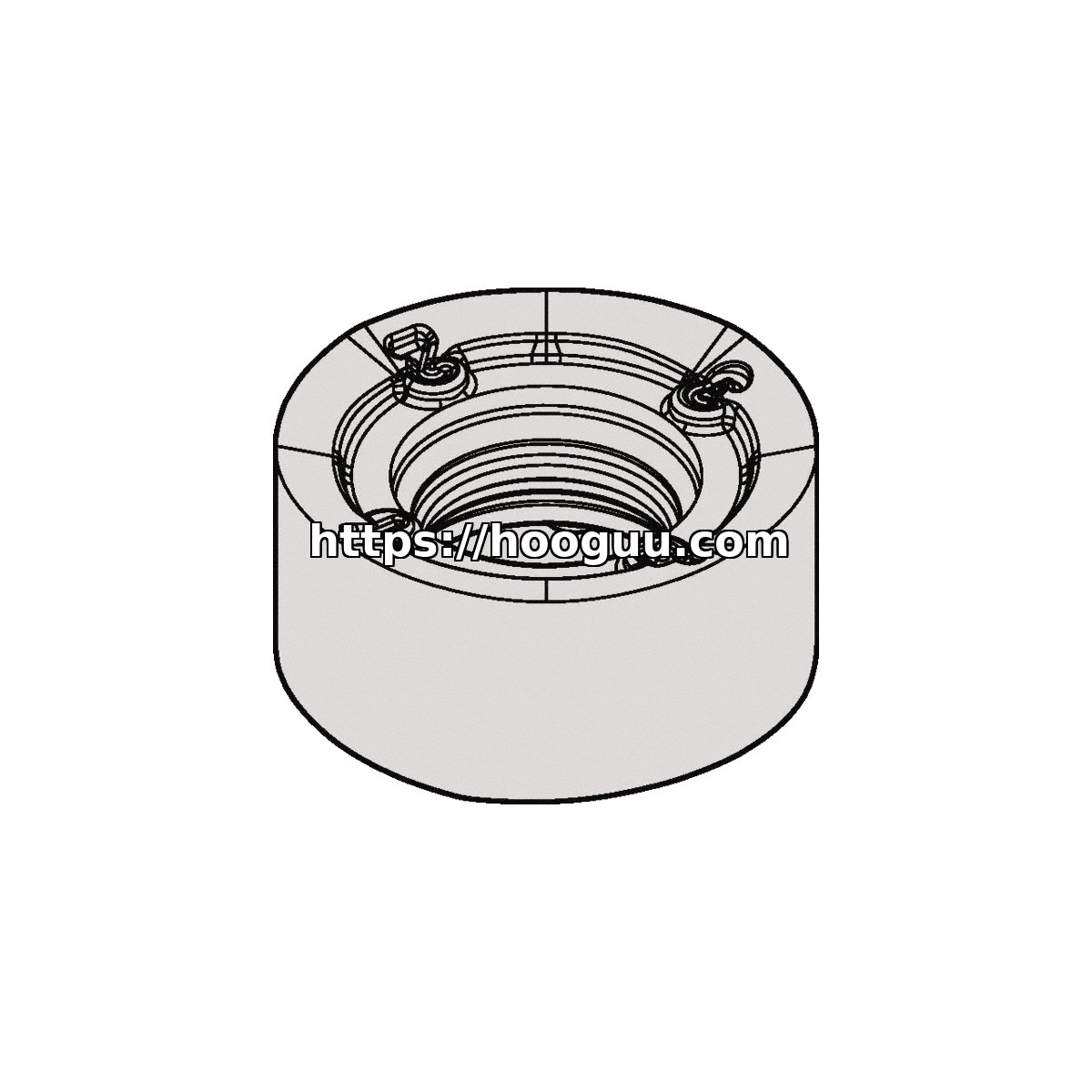 Original Kennametal KC422M Carbide Milling Insert - Parallelogram 55° | Aluminum & More RNGJ10T3M0FLDJ RNGJ10T3M0FLDJ KC422M