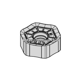 Original Kennametal HNPJ535ANSNGD Carbide Milling Insert - Hexagonal HNPJ0905ANSNGD KCPM40