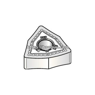 Original Kennametal WNMG332MS Carbide Turning Insert - Trigon 80° | Non-ferrous KCU10 WNMG332MS KCU10