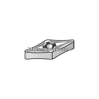 Original Kennametal VNMG332MS Carbide Turning Insert - Diamond 35° | Non-ferrous KCS10B VNMG332MS KCS10B