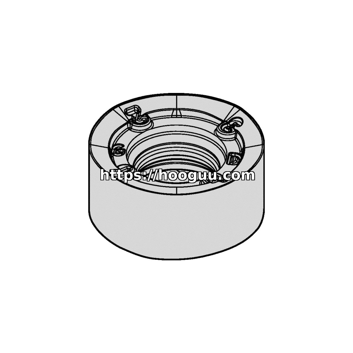 Original Kennametal KC522M Carbide Milling Insert - Parallelogram 55° | Steel & More RNPJ10T3M0SGD RNPJ10T3M0SGD KC522M