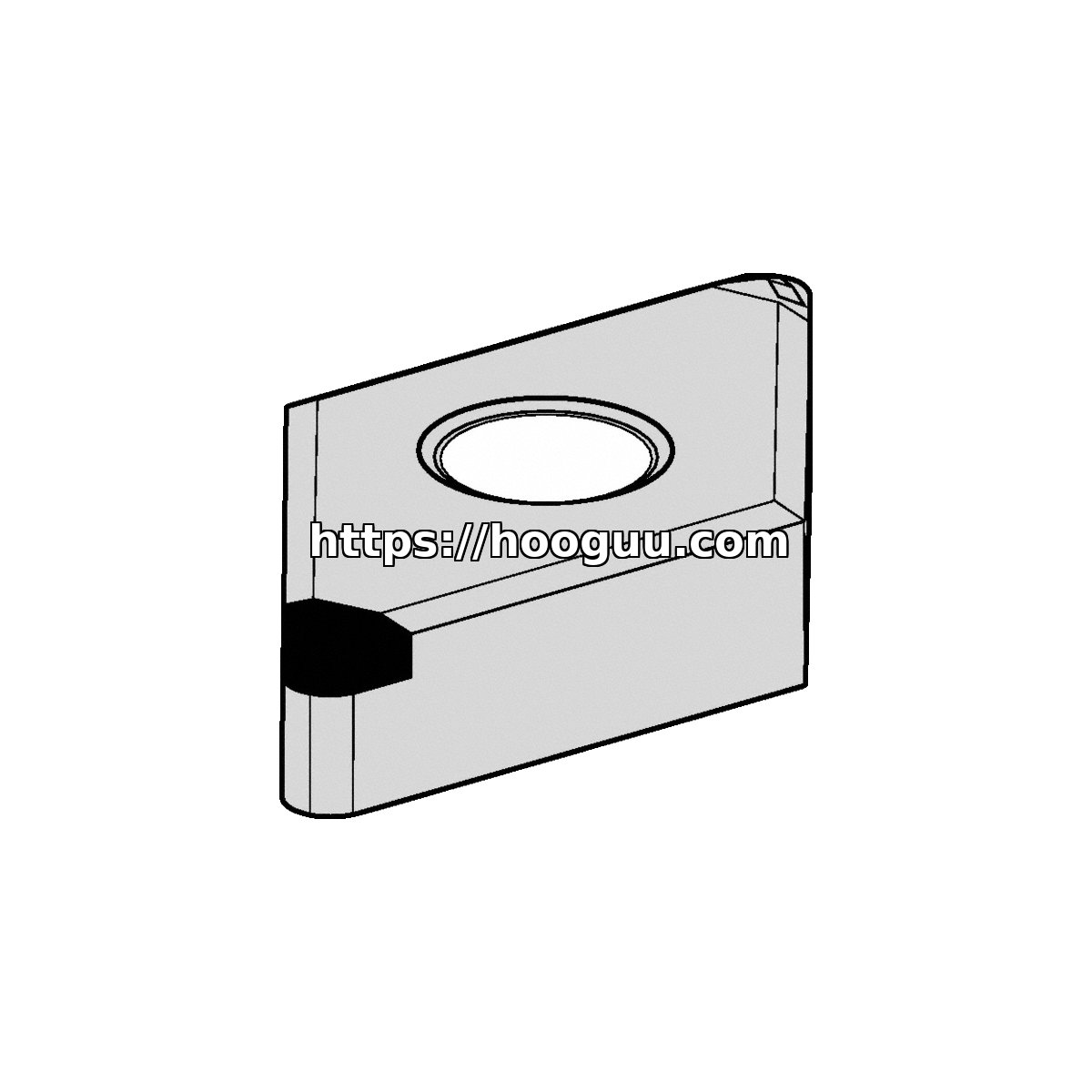 Original Kennametal DNGM433S0525MTCB1 Carbide Turning Insert - Diamond 55° | Cast Iron PCBN DNGM433S0525MTCB1 PCBN