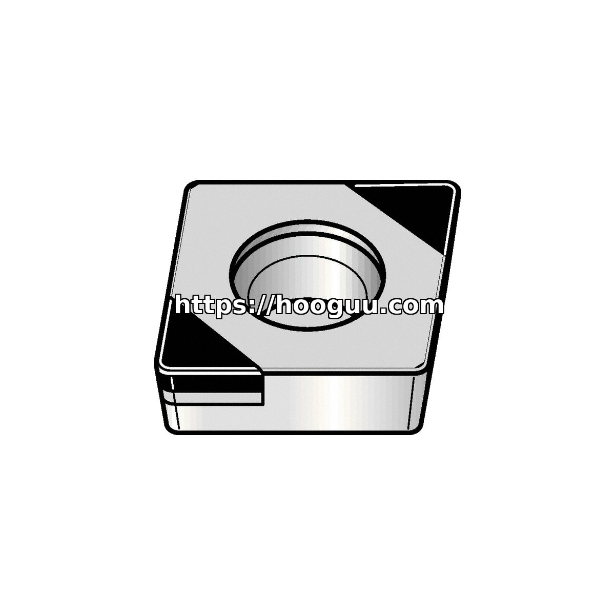 Original Kennametal CCGM32.52S0525MTCB1 Carbide Turning Insert - Diamond 80° | Cast Iron PCBN CCGM32.52S0525MTCB1 PCBN