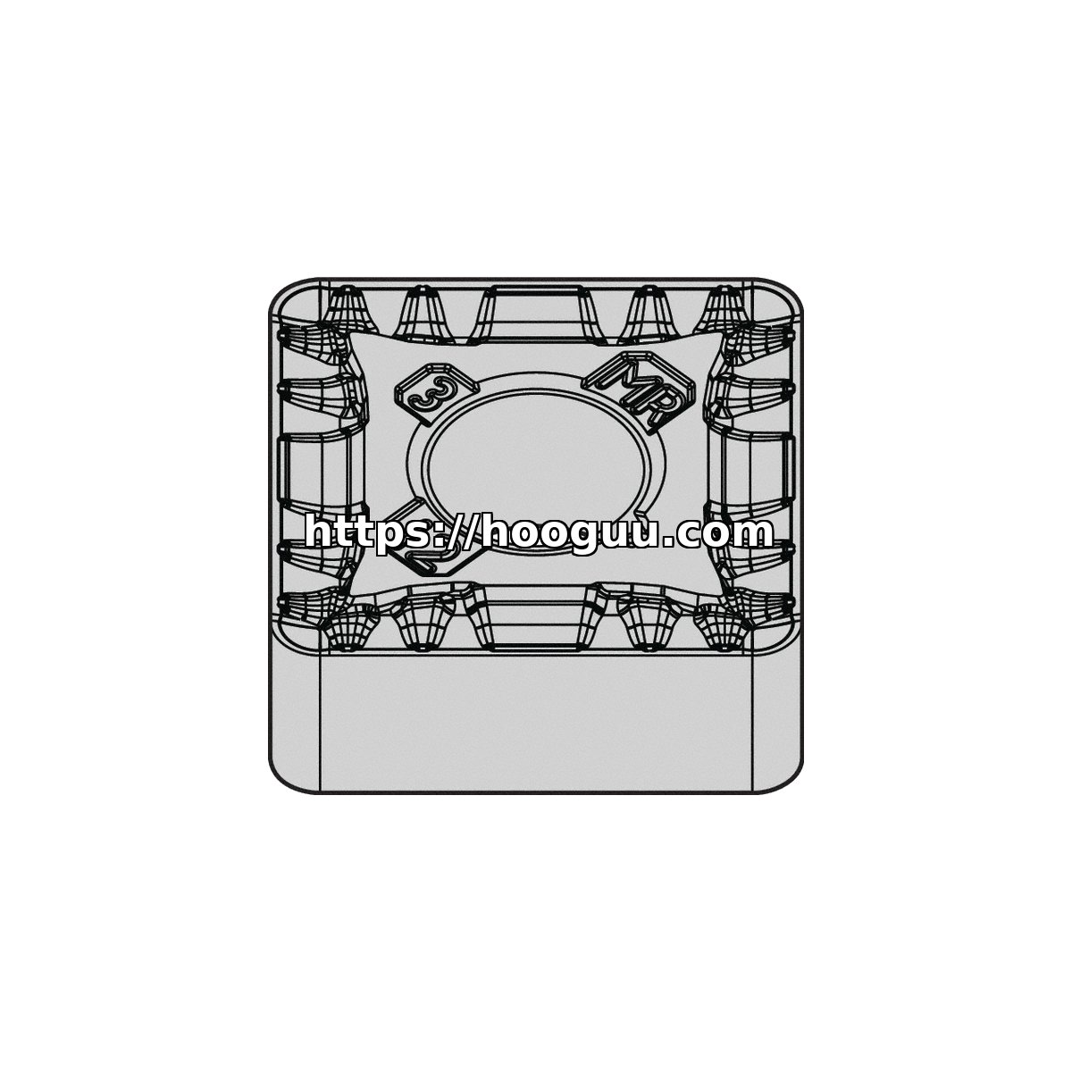 Original Kennametal SNMG543MR Carbide Turning Insert - Square | Steel, Stainless Steel KCM15B SNMG543MR KCM15B