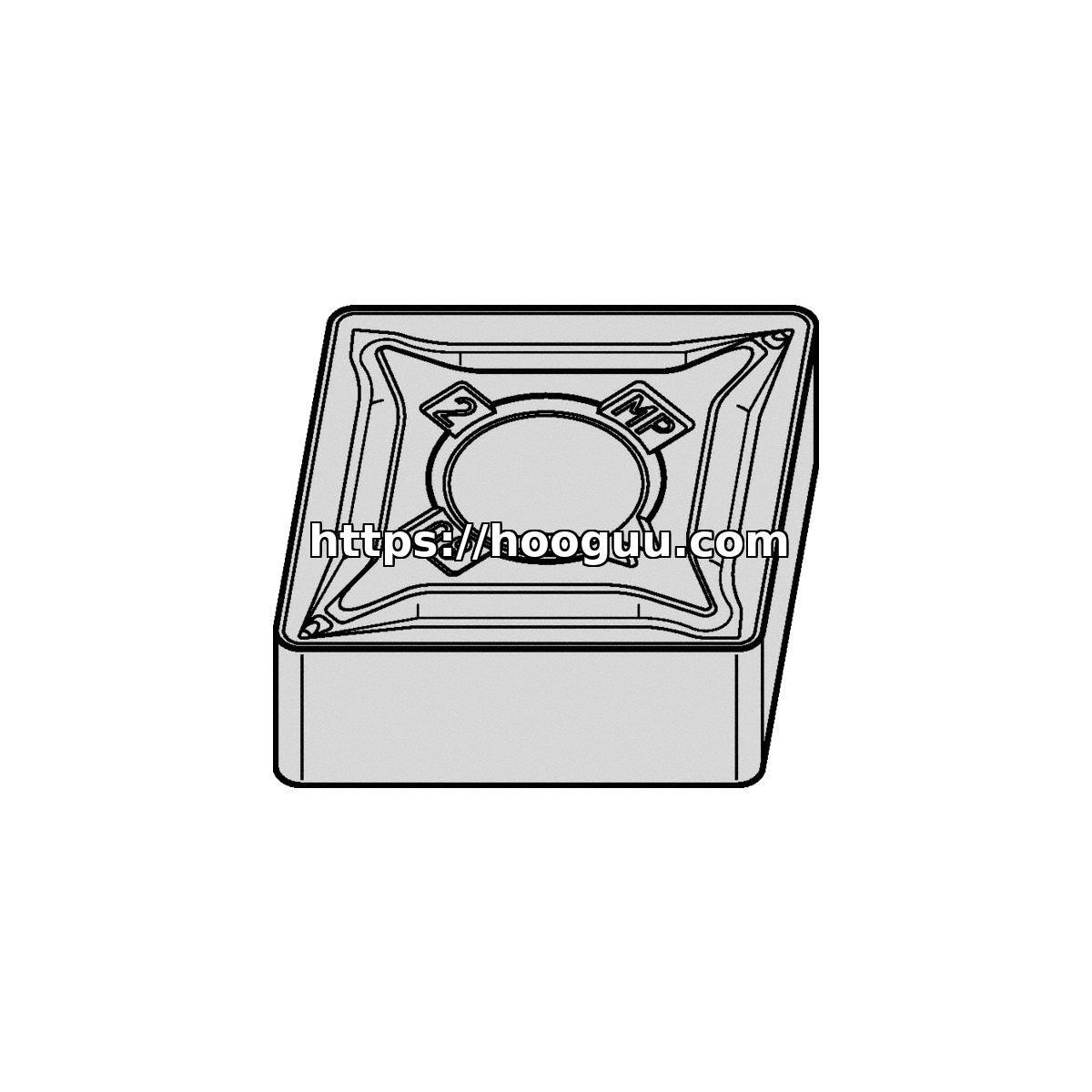 Original Kennametal 432MP Carbide Turning Insert CNMG KCU10 CNMG 432MP KCU10