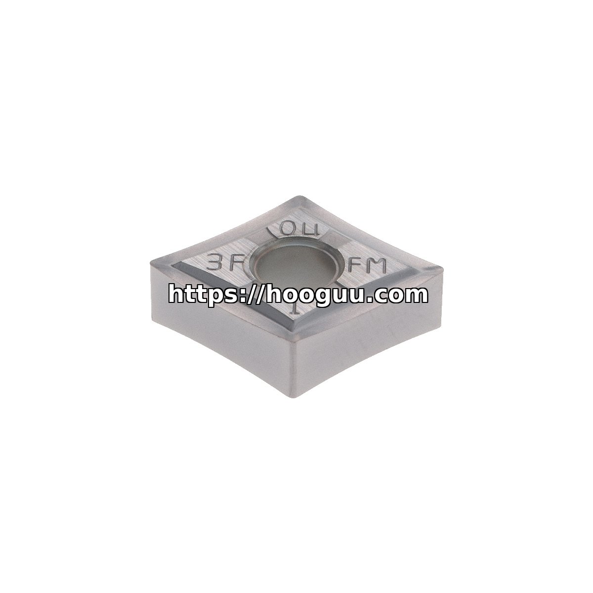 Original Kennametal CCNGG120404F-3F SP0819 Carbide Turning Insert - Diamond 80°