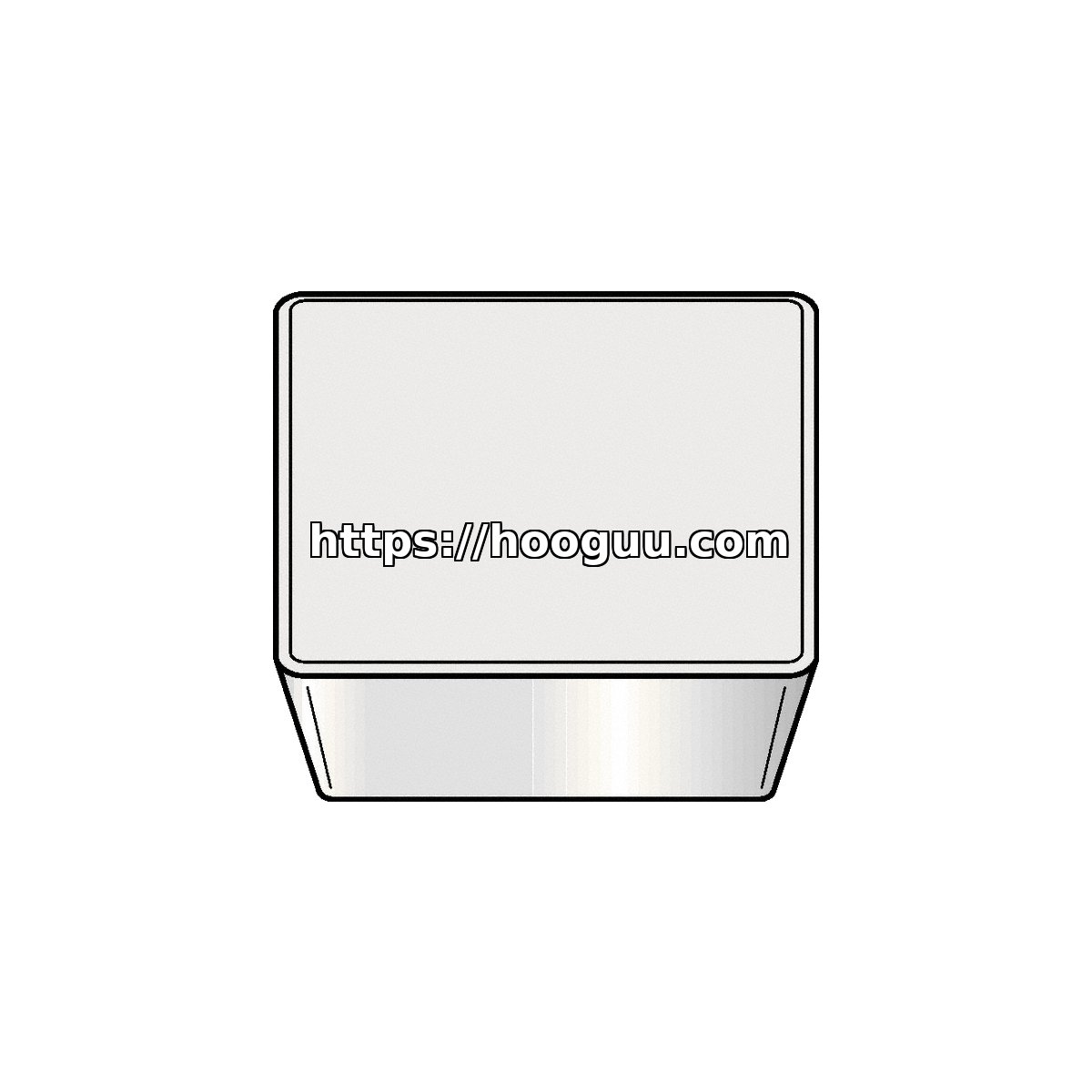 Original Kennametal SPG433 Carbide Turning Insert - Square | Steel & More KCU10 SPG433 KCU10
