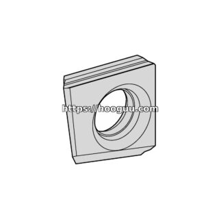 Original Kennametal D2FIX150505RRN Carbide Turning Insert - Diamond 55° KCP10 D2FIX150505RRN KCP10