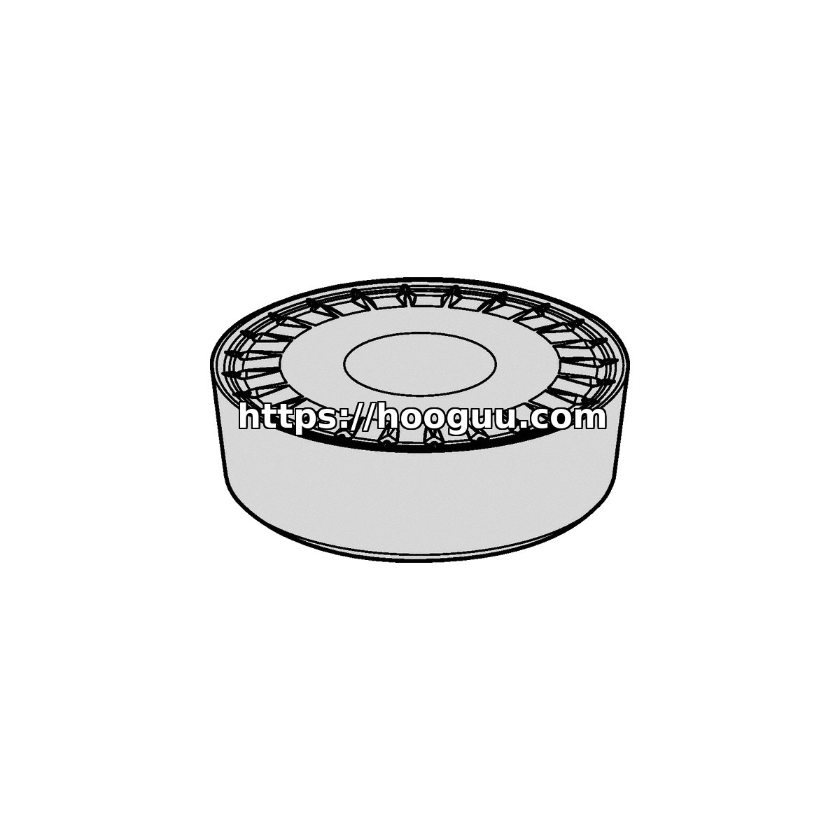 Original Kennametal RCMX2507M0TUPG Carbide Turning Insert - Round | Steel KCP10B RCMX2507M0TUPG KCP10B