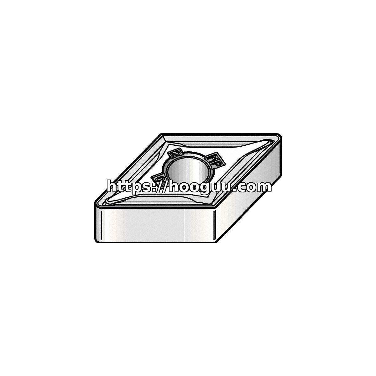 Original Kennametal DNMG431MP Carbide Turning Insert - Diamond 55° KCM15B DNMG431MP KCM15B