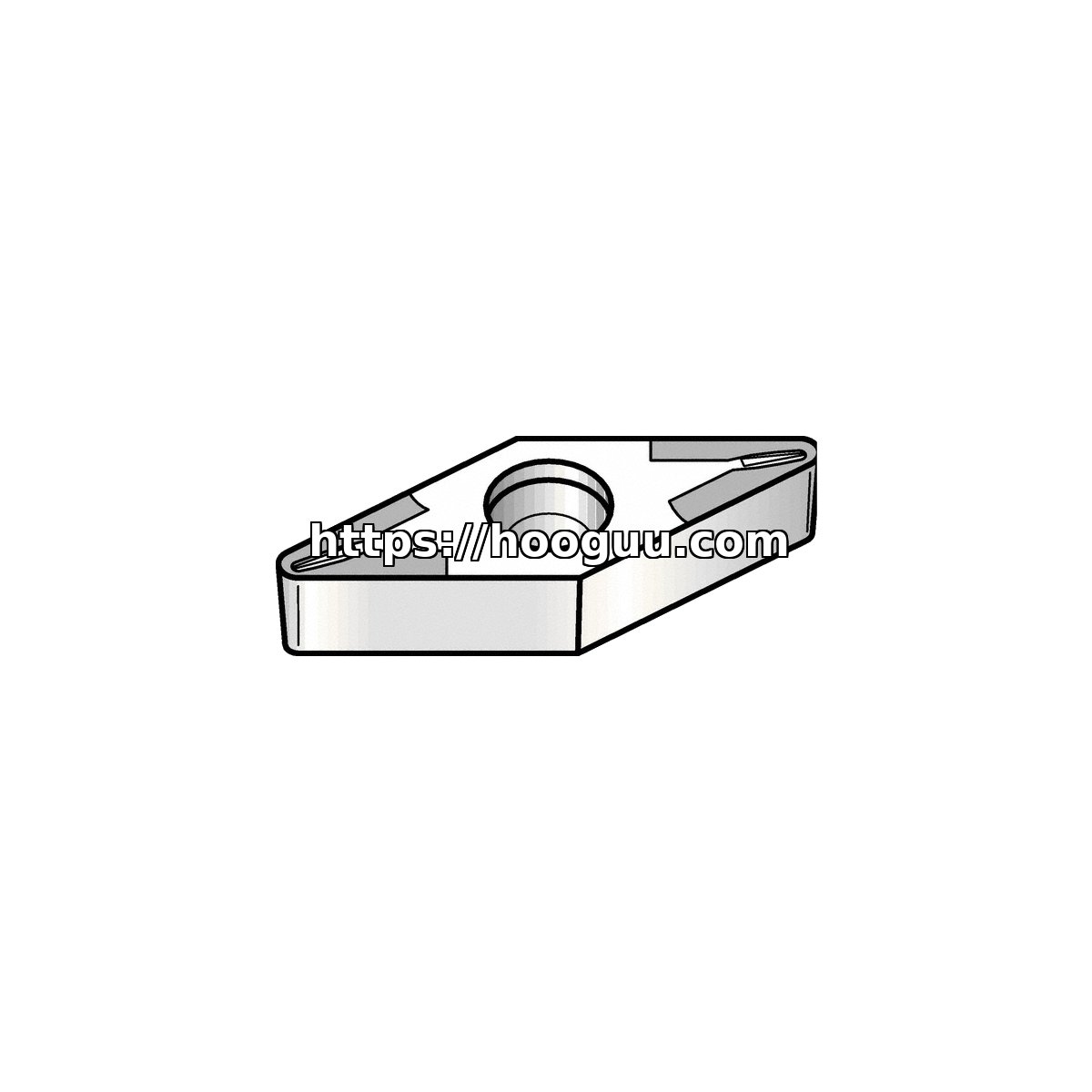 Original Kennametal VBMT33111 KT325 Carbide Turning Insert - Diamond 35°
