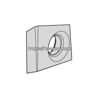 Original Kennametal E2FIX100505LHP Carbide Turning Insert - Diamond 75° KCU10B E2FIX100505LHP KCU10B