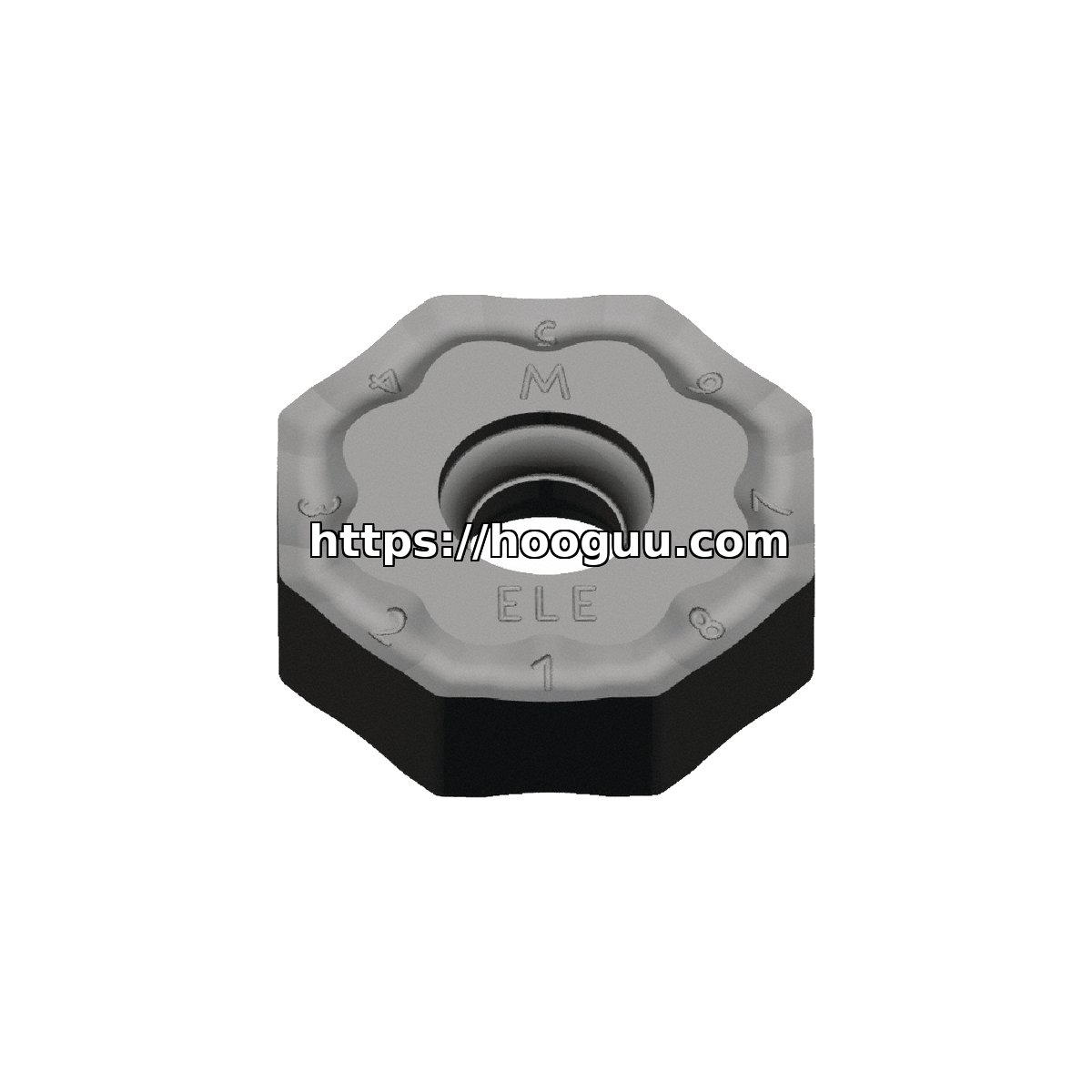 Original Kennametal ONGX080620ENLE Carbide Milling Insert - Octagonal KCK15 ONGX080620ENLE KCK15