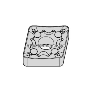 Original Kennametal CNMM432MR Carbide Turning Insert - Diamond 80° | Steel KCP25B CNMM432MR KCP25B