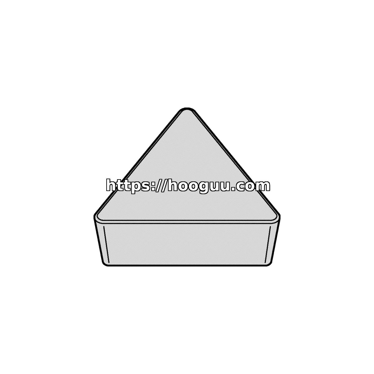 Original Kennametal TPU433 Carbide Turning Insert - Triangle | Steel KCP25B TPU433 KCP25B