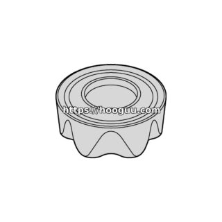 Original Kennametal RCGT2006M0SHFJ Carbide Milling Insert - Round | Steel & More KCPM40 RCGT2006M0SHFJ KCPM40