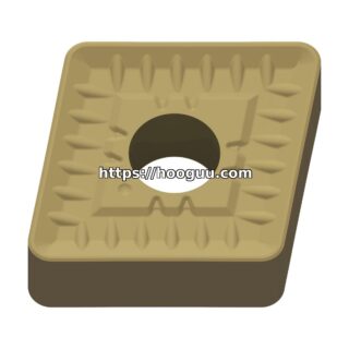 Original Mitsubishi CNMM866HR MC6135 Carbide Turning Insert - Diamond 80°