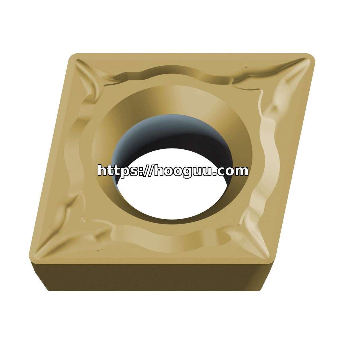 Original Mitsubishi CPMH322FV MC6125 Carbide Turning Insert - Diamond 80°