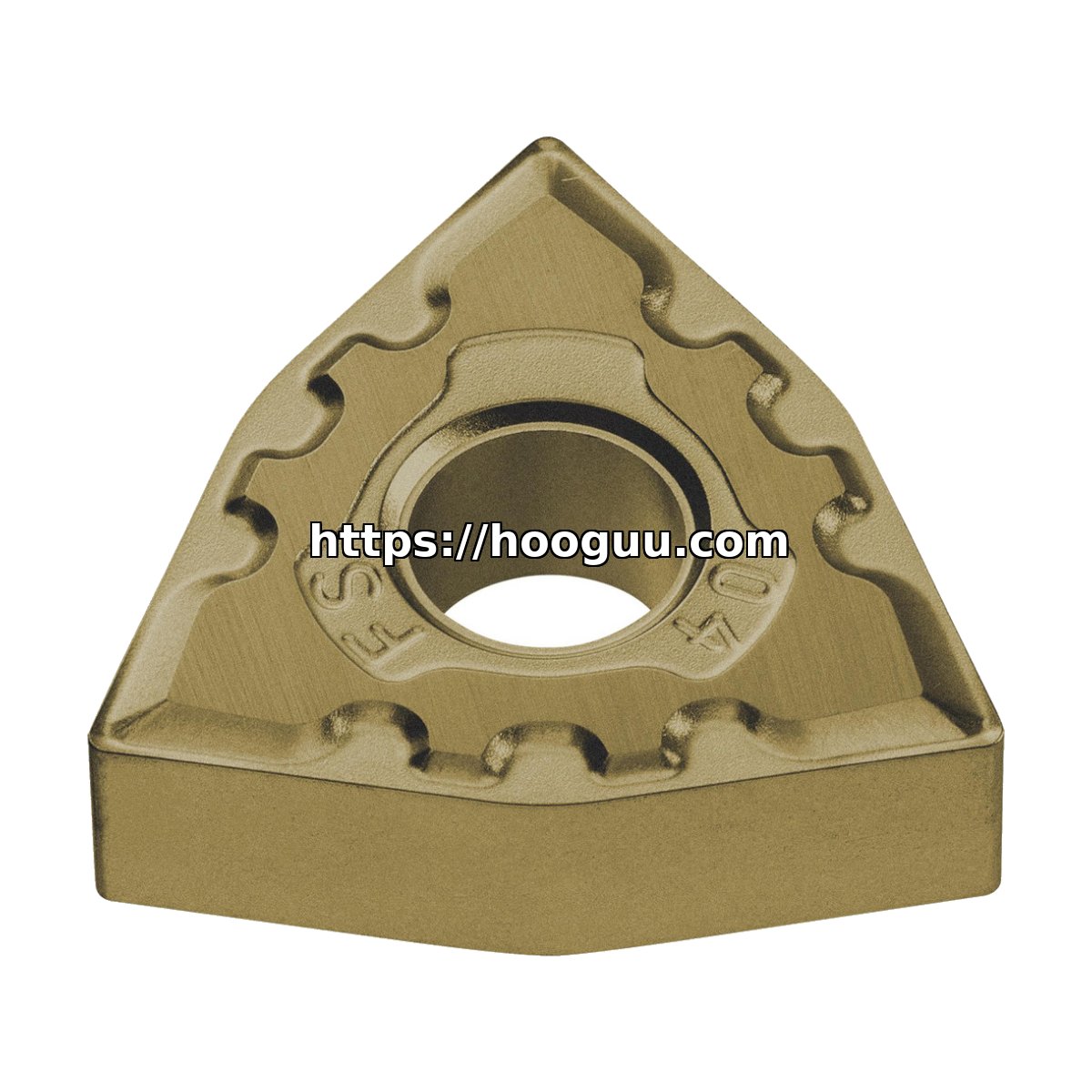 Original Mitsubishi WNMG432FS MC6135 Carbide Turning Insert - Trigon 80° | Steel