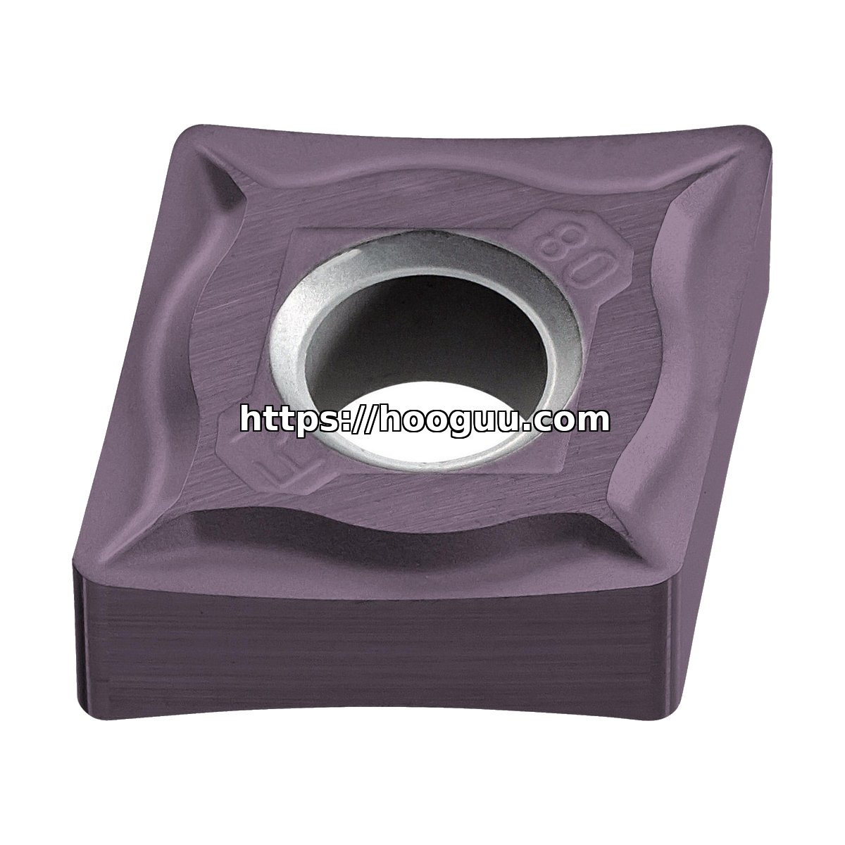 Original Mitsubishi CNGG431FJ Carbide Turning Insert - Diamond 80° | Steel & More VP10RT CNGG431FJ VP10RT