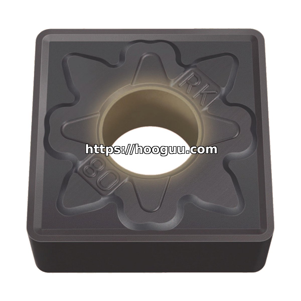 Original Mitsubishi SNMG434RK MC5115 Carbide Turning Insert - Square