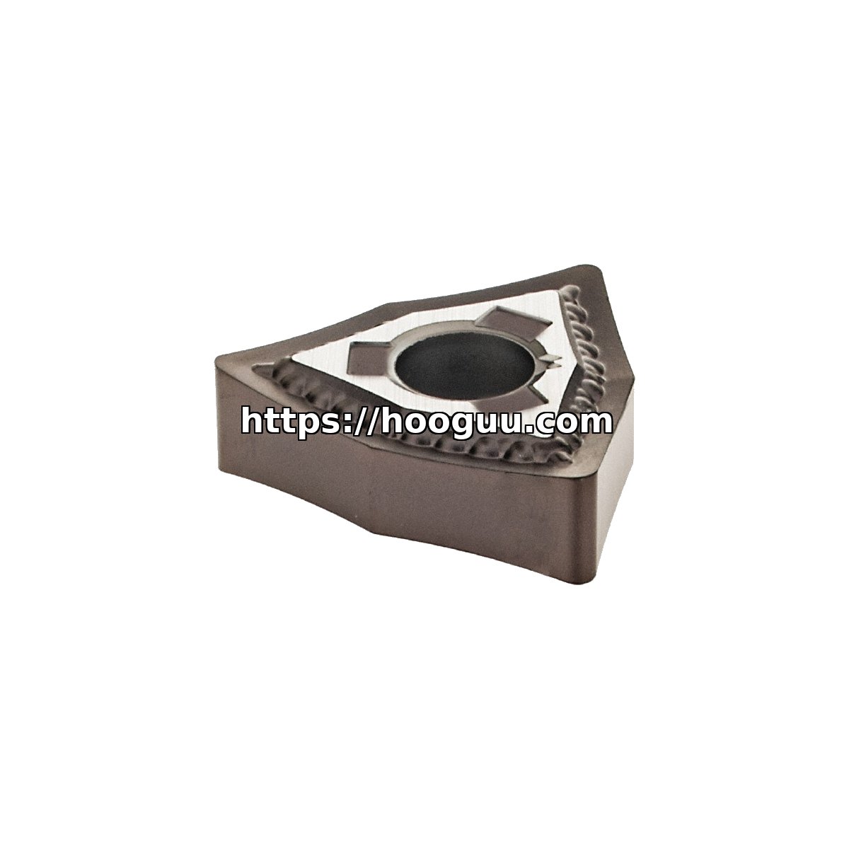 Original Kennametal WNMG432MR Carbide Turning Insert - Trigon 80° KCU10 WNMG432MR KCU10