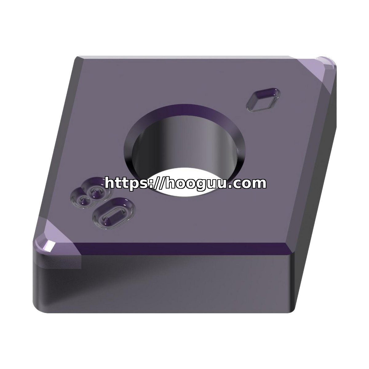 Original Mitsubishi BMCNGM431TA2 BC8120 Carbide Turning Insert - Parallelogram 82° | Steel