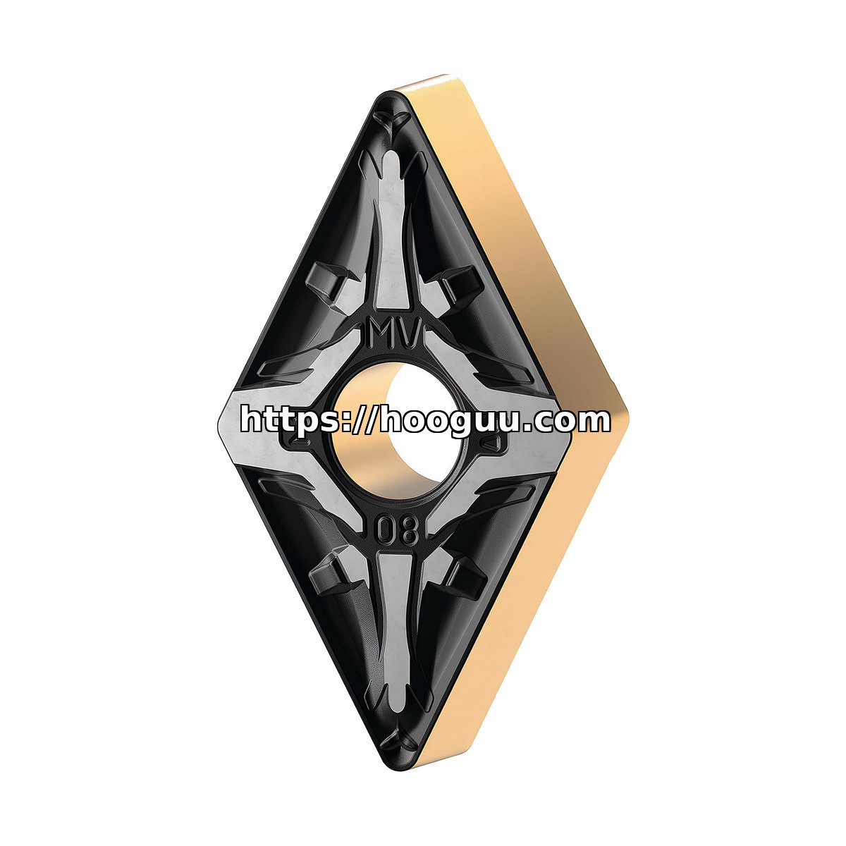 Original Kennametal DNMG433MV Carbide Turning Insert - Diamond 55° | Steel & More KCP25C DNMG433MV KCP25C