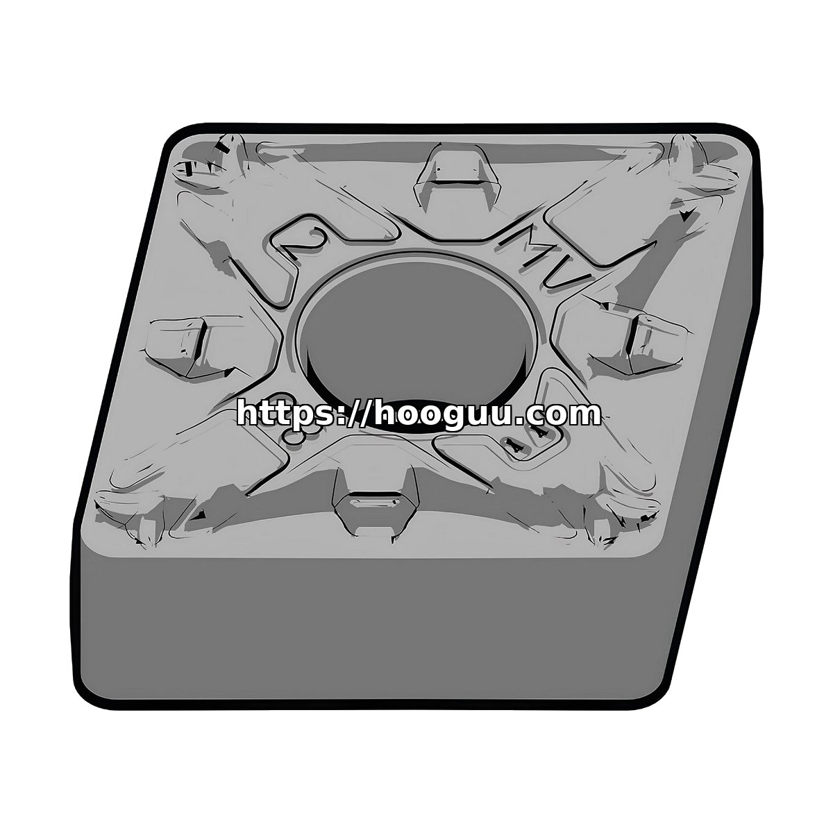 Original Kennametal CNMG434MV Carbide Turning Insert - Diamond 80° | Steel & More KCP40B CNMG434MV KCP40B