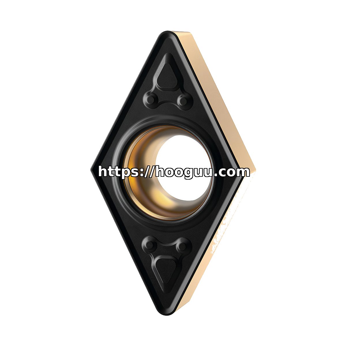 Original Kennametal DCMT3253MF Carbide Turning Insert - Diamond 55° | Steel KCP25C DCMT3253MF KCP25C