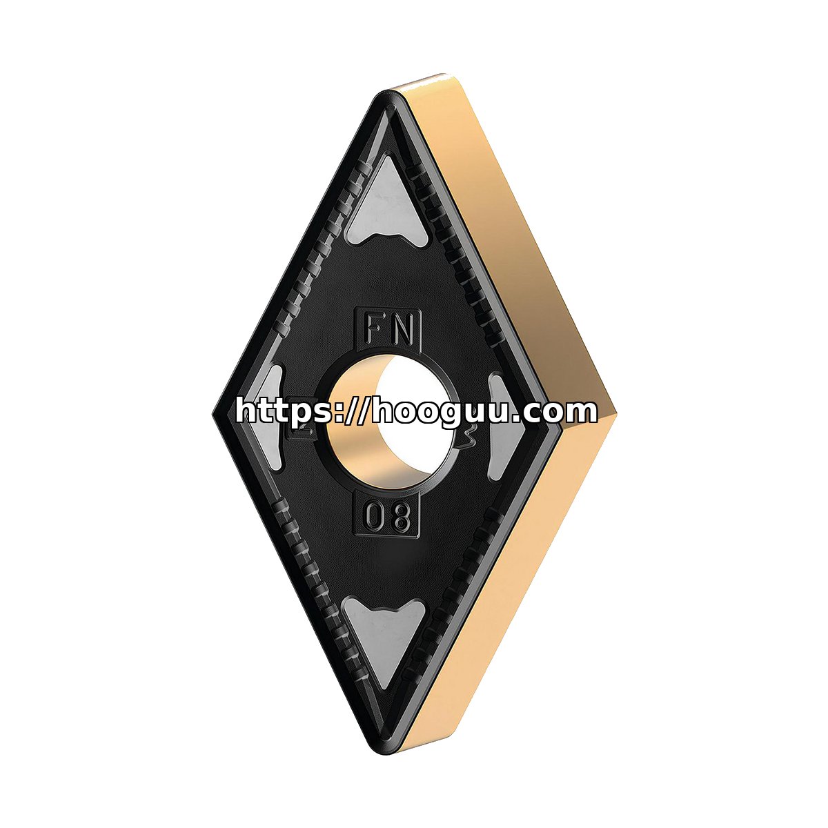 Original Kennametal DNMG442FN Carbide Turning Insert - Diamond 55° | Steel, Cast Iron KCP25C DNMG442FN KCP25C